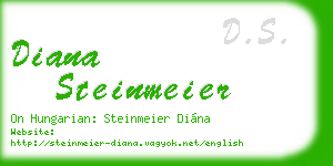diana steinmeier business card